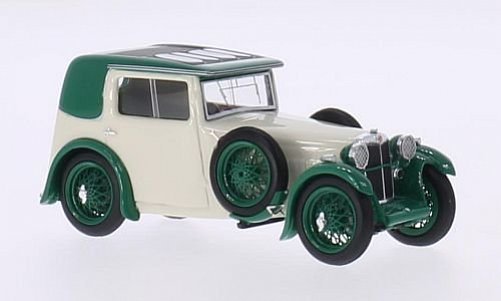 MG F Magna Salonette, biela/zelená , RHD, 1933